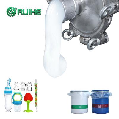 Shore A 20 High Tear Strength With 3-5 Minutes Pot Life Liquid Silicone Rubber