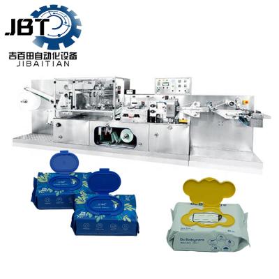 Stainless Steel Wet Wipes Production Machine Efficient With Unwinding Unit