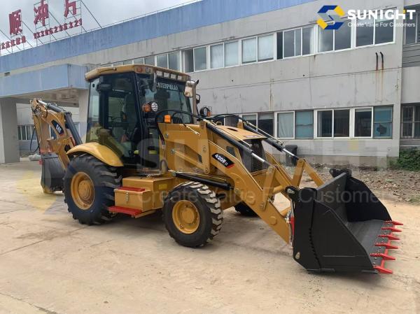 Good Condition Used Caterpillar Backhoe Loader 420F Second Hand CAT Retro Excavator Backhoe Cat 420f2