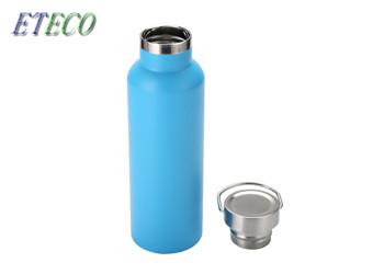 Outdoor Travel Powder Coating Stainless Steel Sports Water Bottle Anti Leak