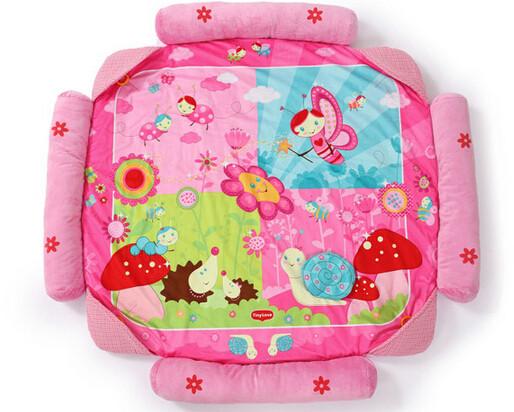 Flower Happy Garden Pink Baby Play Gyms Baby Activity Play Mat