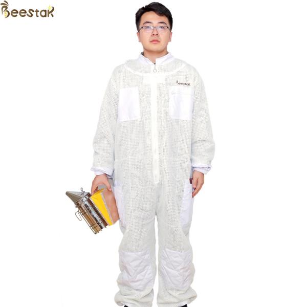 Beekeeping Protective Clothing Three Layer Ventilated clothes Suit with Good Quality Veil