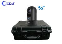 Zoom óptico de la cámara 20x del CCTV PTZ de la detección del casco del reconocimiento de cara
