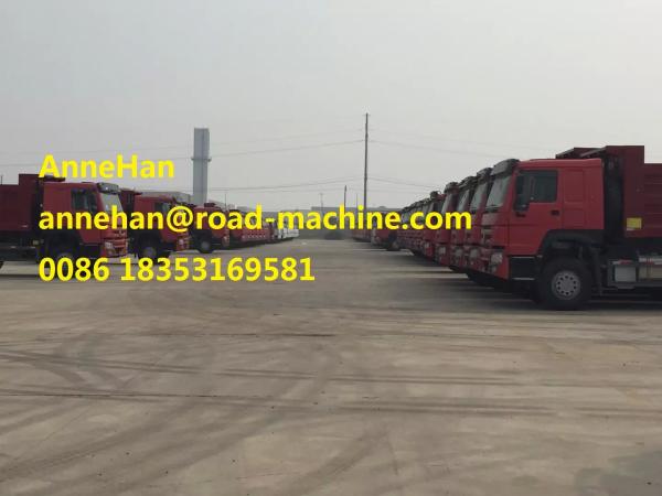 New HOWO7 Dump Truck  6 x 4 10tires for 40T load with 12.00R20 tire Tipper truck