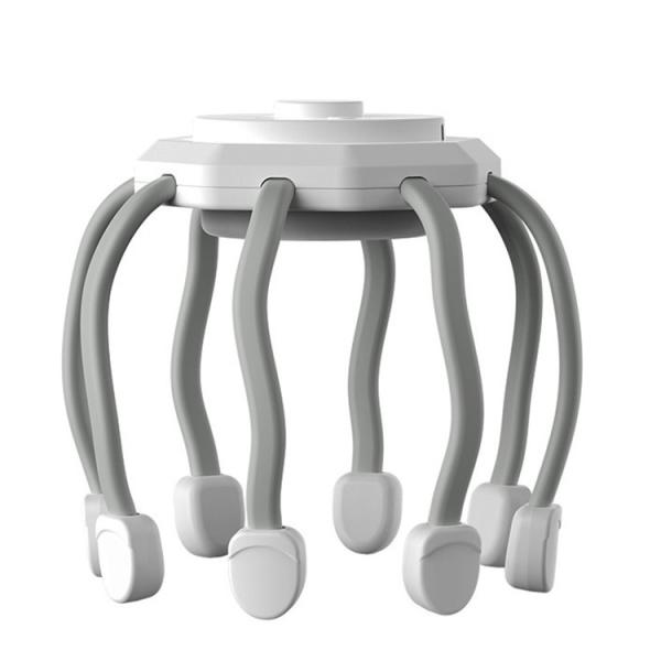 Full Coverage Top 8 Vibrating Contacts Electric Hair Massager for Smart Scalp Massage