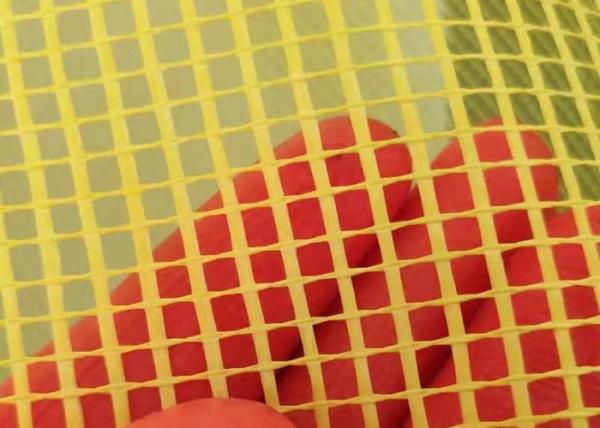 Yellow Blue White 50m Concrete Fiberglass Mesh 80 Gram  Fibre Wire Mesh