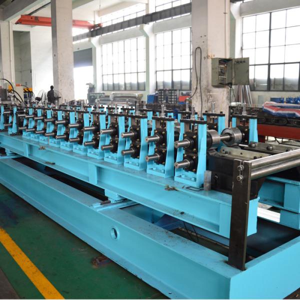 machine de 11kw 10m Min Cz Purlin Roll Forming pour l'encadrement en acier