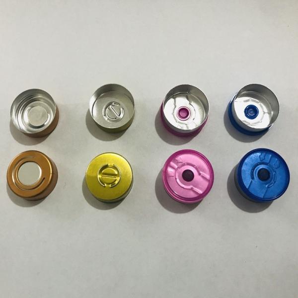 Tampa destacável de alumínio de 20 mm para frasco de vidro borosilicato