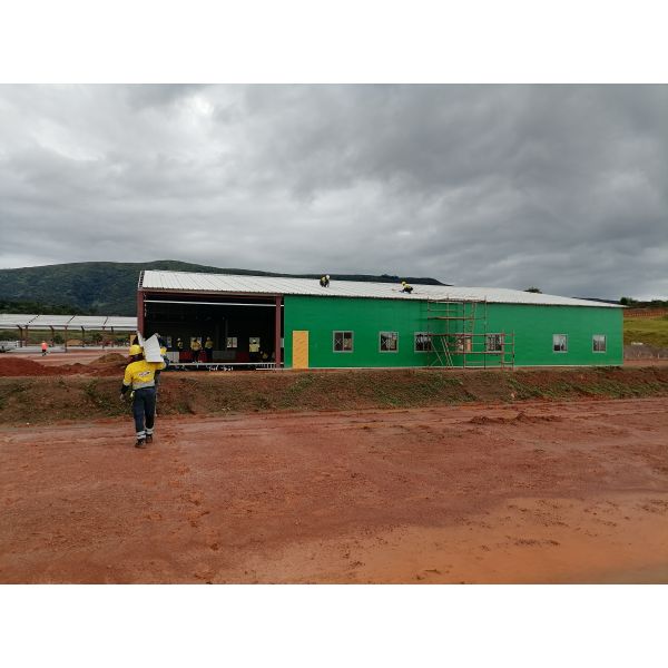 Windproof Modular Accommodation Building Welfare Units Fire Resistant
