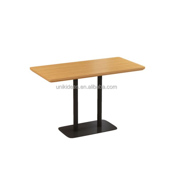 High Quality Factory Furniture Cafe Restaurant Tables and Chairs Custom Wooden Dining Table Booth Seat Sofa for Hotel Bar