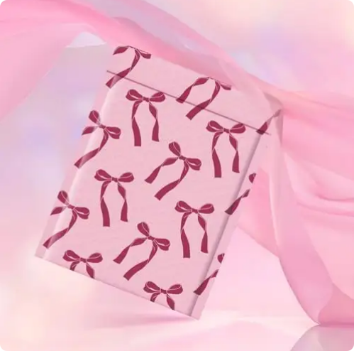 Pink Bow Design Pack Bubble Mailing Bag Waterproof Tear Resistant Padded Envelopes for Small Business Shipping