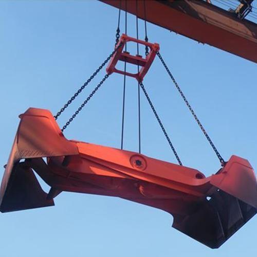 0.45~6m2 Excavator Grab Grapple Bucket Rotating Hydraulic Construction Machinery Parts