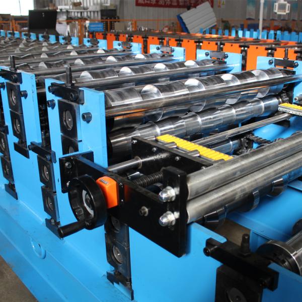 Hoja para techos 380V Pequeña máquina formadora de rollos Fabricación de tejas hidráulicas