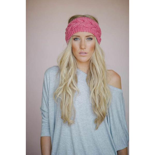 Women's Girl's Crochet Headband Knit hairband Flower Winter Ear Warmer Headwrap