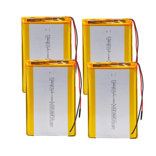 LiFePO4 Литий батарея оптом 3.7V 10000Mah 126090 перезаряжаемая зарядка OEM ODM Литий полимерная батарея