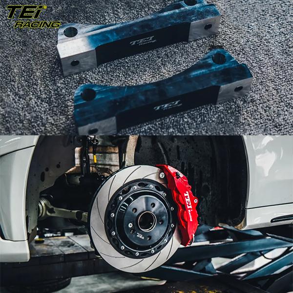 Front Big Brake Kit 4 Piston Caliper with 355*28 mm rotor BBK auto brake system For Mercedes Benz 18 Inch car rim