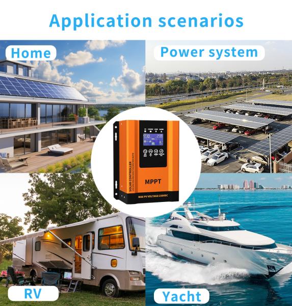 MPPT 充電制御器- 12V/24V/36V/48V 効率的な電源のための自動センサー