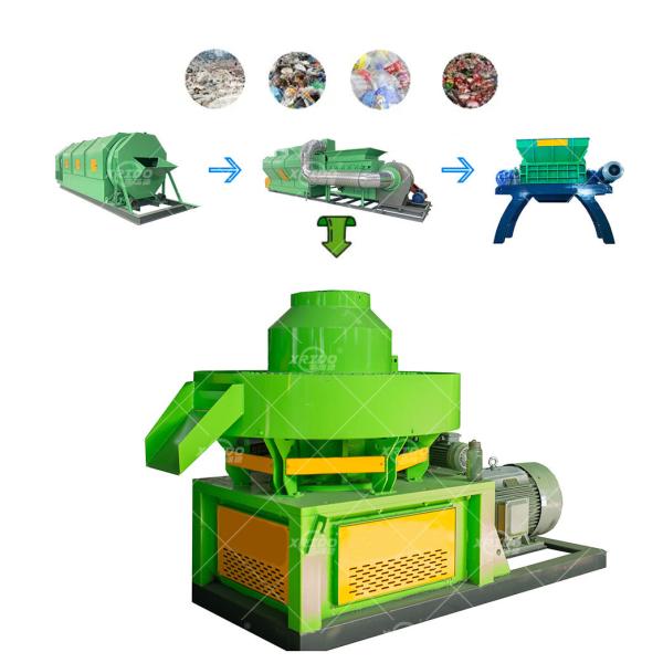 RDF Briquette Press Machine for Waste Textile and Cardboard
