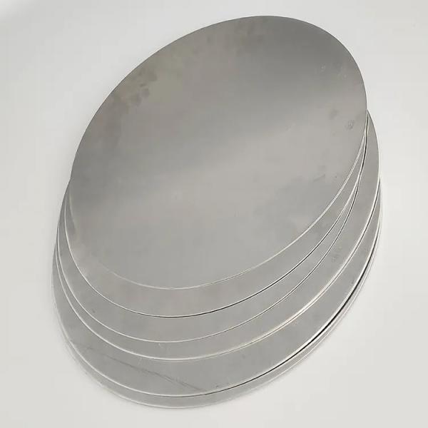 8011 8079  Round Metal Discs Polished Bright Anodized For Pot