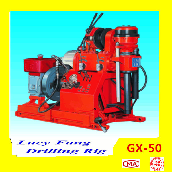 Chongqing Mini GX-50 Portable Soil Testing Drilling Rig with 50 m Depth And SPT