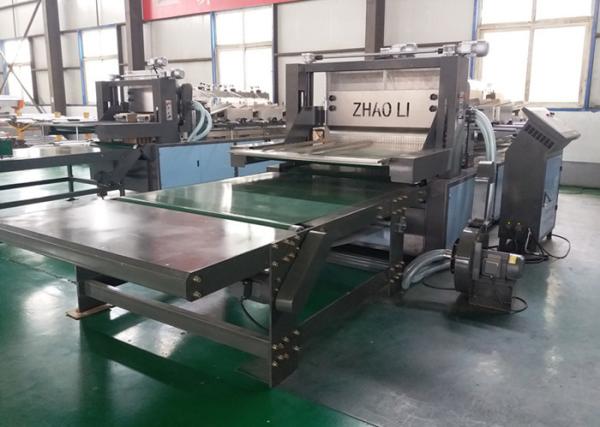 Cardboard Partition Assemble Machine Longitudinal Feeding Shaft Adopts Electric Lifting