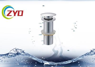 Anti Clogging Pop Up Bathtub Drain , Leakage Resistant Pop Up Plug For Bathroom Sink