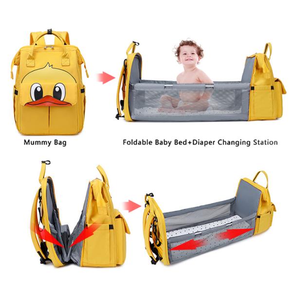 Влагостойкая изоляция бутылки молока сумки пеленки мамы полиэстера