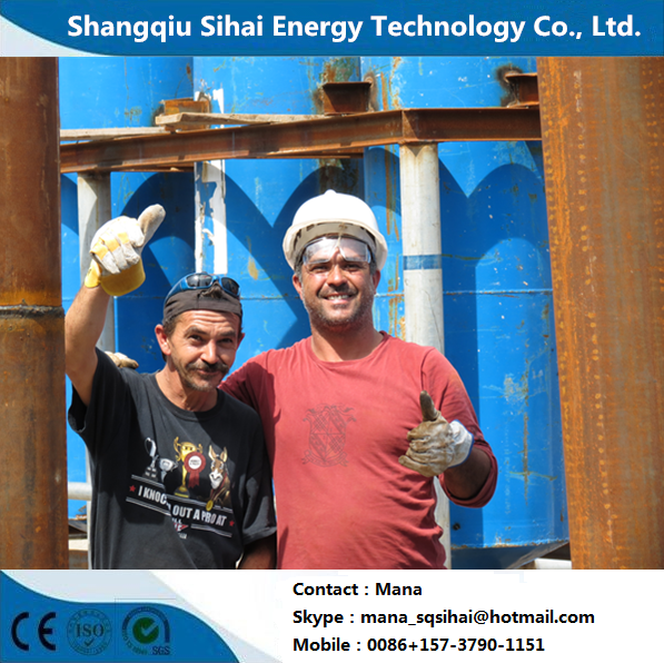 Standard Waste Sludge Oil Recycling to Diesel Distillation Plant 24hours Output 9-13.5tons Diesel