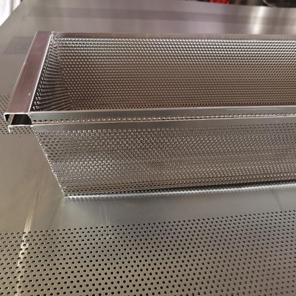 304 Stainless Steel Perforated Stackable Trays with Handles