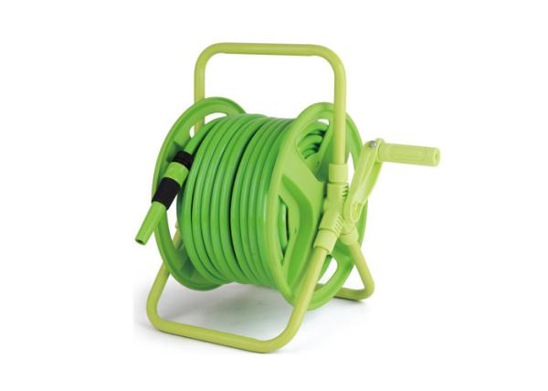 Portable Auto Rewind Garden Hose Reel / Industrial Garden Hose Reel Cart