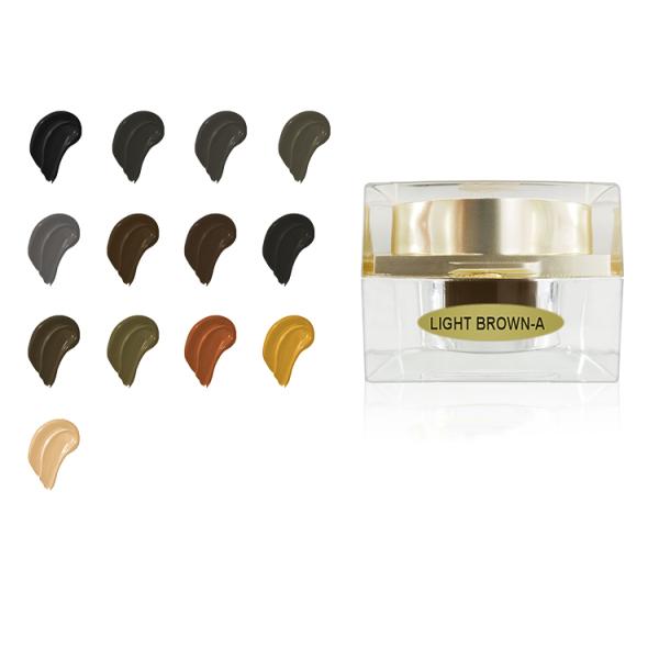 Макияж брови Microblading постоянный пигментирует сливк чернил татуировки карандаша для глаз