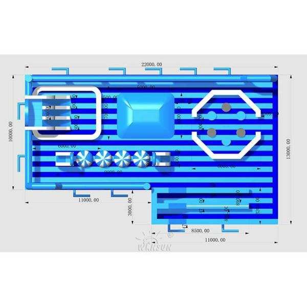 Pvc Inflatable Sports Games Indoor Inflatable Playground Equipment For Kids