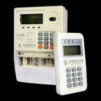 Pagos Móviles Opciones de Recarga Flexibles Medidor de Electricidad Inteligente Prepago con Comunicación PLC y Pantalla Digital Tipo