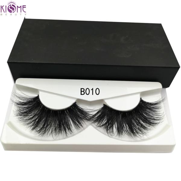 Private Label Natural Mink Eyelashes 3d / 25mm 3D Mink False Eyelashes