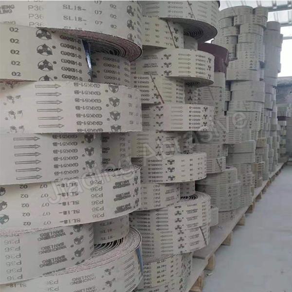 Resin-Over-Resin Cotton Abrasive Cloth Roll Grit size 40-240 for OEM X Aluminium Oxide