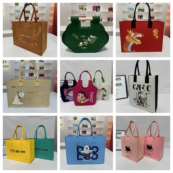 Felt Tote Bag with Durable Handles Grocery Bags Travel Heavy Duty Shopping Find Similar Icon Felt Bags With Your Logo Large Custom Shopping Bag With Logo Felt Tote For Party Recycled Felt Tote Bag