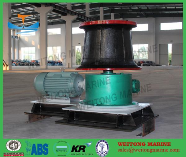 Vertical Steel Marine Capstan Winch Length Measuring Device For Anchoring