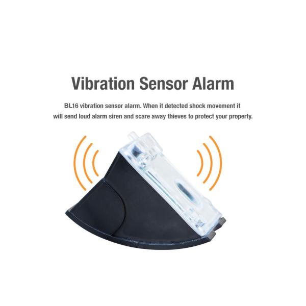 China Supply Smart Family Electric Smart Alarm Lock Alarm Disc Brake Lock Motorcycle Steering Lock BL16