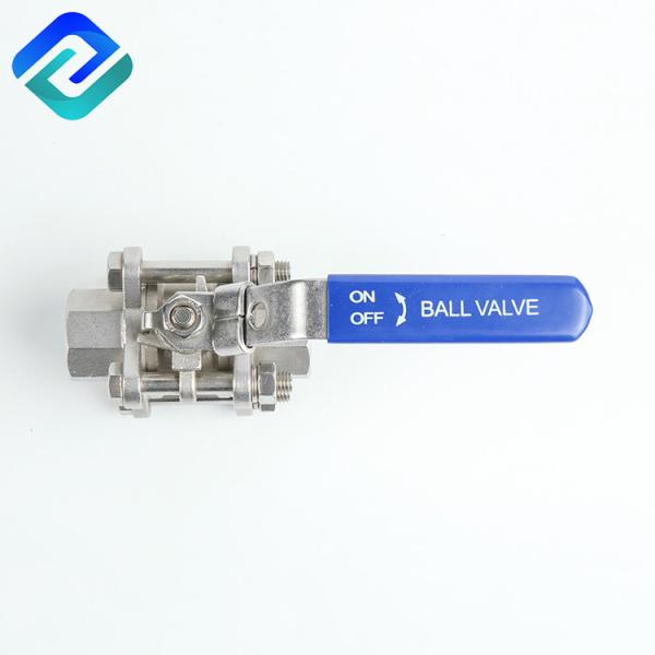 CF8M 3 Stainless Steel Ball Valve