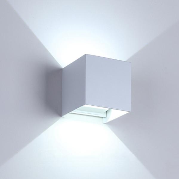 Indoor Wall Mounted LED Lamps 100*100*50mm 0.006KW AC 85-265V