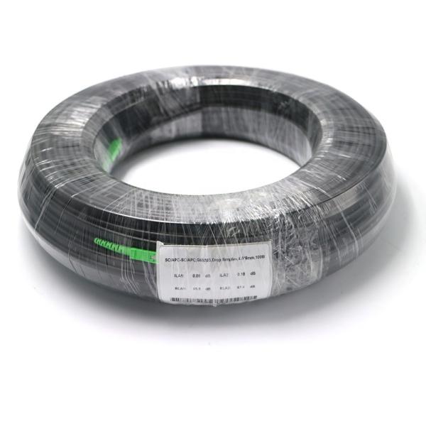 FTTH SM SX HDPE Optic Fiber Optic Jumper SC APC Armored