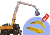 High Effective Material Handler Excavator Boom Arm For Grabbing Steel