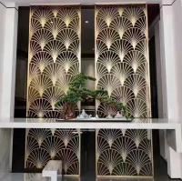 SS201 SS304 Metal Room Divider Stainless Steel For Restaurant