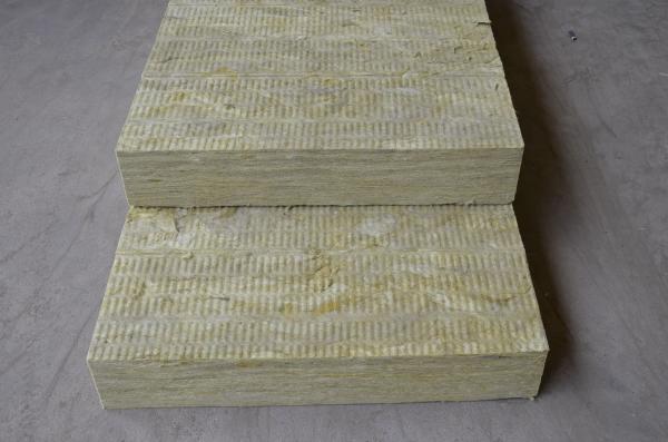 Panneau isolant acoustique de stonewool pour des murs, isolation rigide de toit de laine de roche