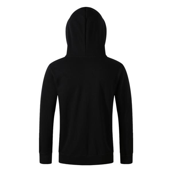 Anti Pilling ODM 6XL Embroidery Zipper Hoodie 100% Cotton Zip Up Hoodie Flyita
