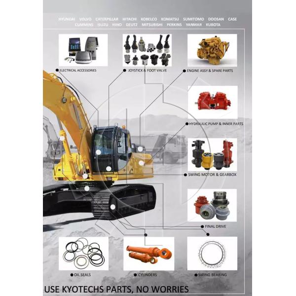 708-8H-00071 708-8H-00031 PC200-7 Travel Motor Assy 708-8F-31570 PC200-6 Final Drive for KOMATSU Excavator Spare Parts