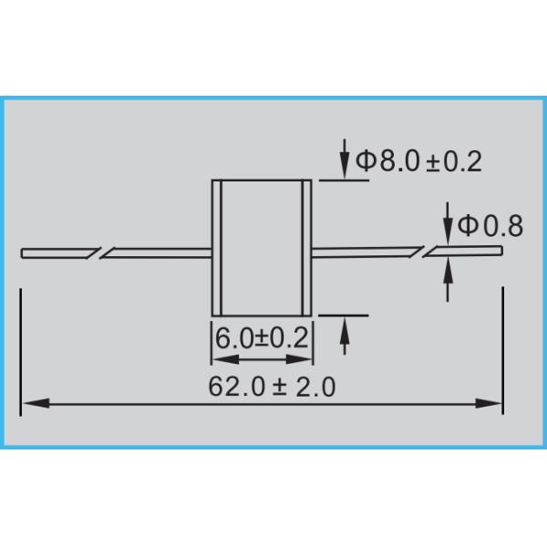 Осевая 2 нагнетательная труба нагнетательной трубы 8mm газа поляка 230V керамических стеклянная