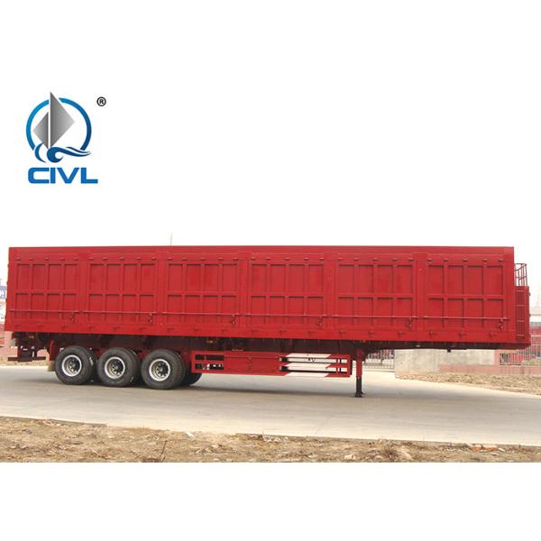 CIVL Van Type Semi Trailer Trucks 40 Ton Payload Semi Van Box Trailer
