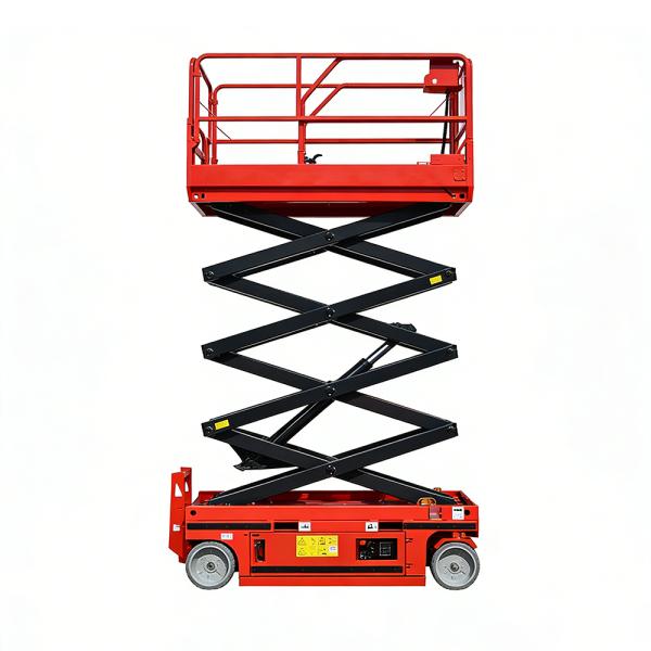 Premium 19ft Full Electric Scissor Lift Platform Self Propelled For Aerial Work