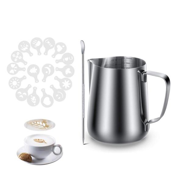 20 Oz Espresso Milk Frothing Pitcher 18/8 Stainless Steel
